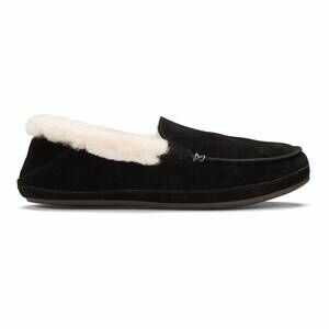 NEW OLUKAI women's mule ku' una slipper in black/black